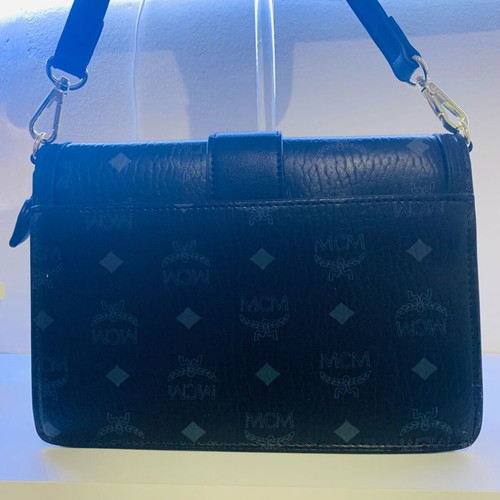 MCM women's shoulder bag black like new