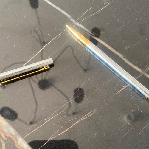 Dokumentenecht pen used, unique thin design made in Switzerland