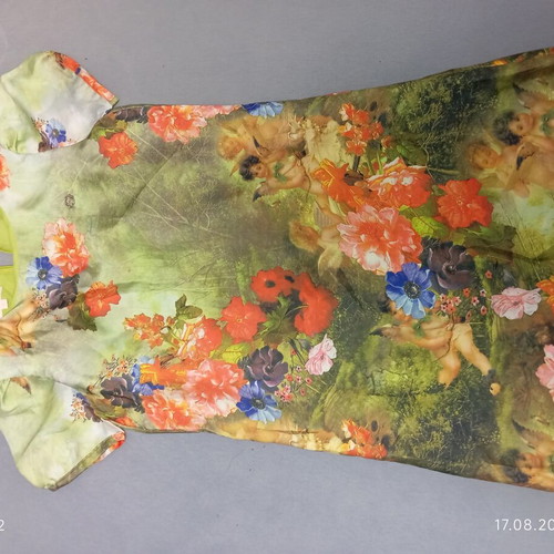 Gucci silk dress size 6 years for girls