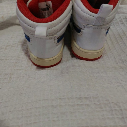 Puma white shoes size 25 for boy or girl used