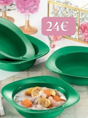 Tupperware Blossom Deep Bowl 350ml new