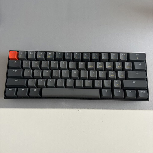 Keychron K12 Wireless Keyboard Like New, 60% Layout, Blue Gateron Switches
