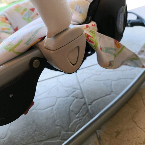 Chicco baby rocker used with toy bar