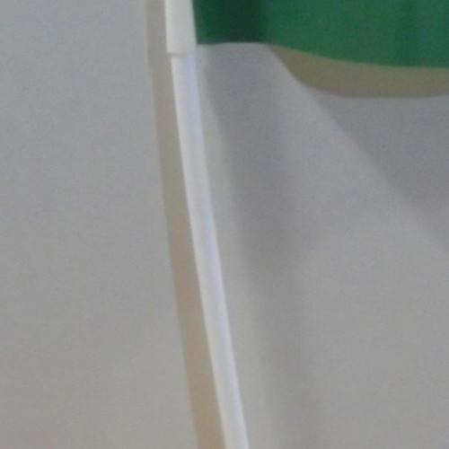 Panathinaikos FC advertising fabric flag used with plastic handle