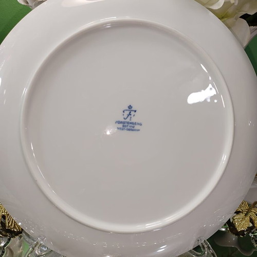Porcelain platter Fürstenberg Bavaria like new