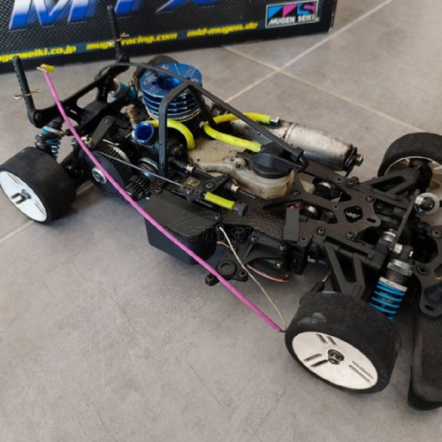 Mugen MTX 4 Nitro RC Car used with LRP 12x engine and extras