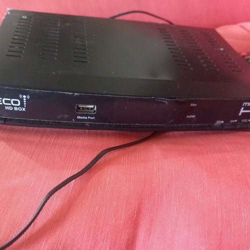 Neco Maxima HD terrestrial digital receiver used with two remotes