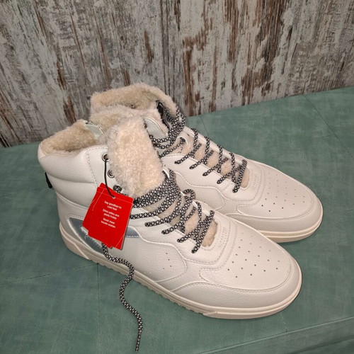 Safety Jogger ankle boots new with fur beige and removable insole