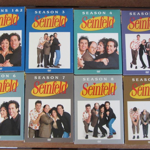 Comedy DVD series used, 8 titles with subtitles