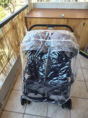 Graco Duo Rider Twin Stroller like new