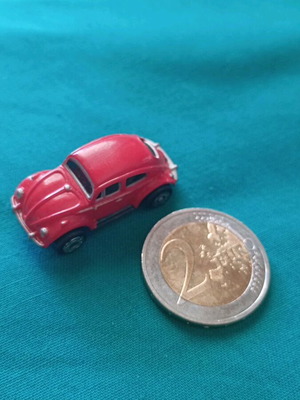 Galoob Micro Machines Volkswagen Beetle συλλεκτικό αυτοκινητάκι σε κόκκινο, 1994