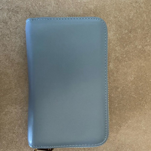 Diana & Co blue synthetic women's wallet like new