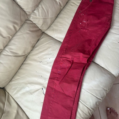 Tresor Jeans men's pants red like new, size 28