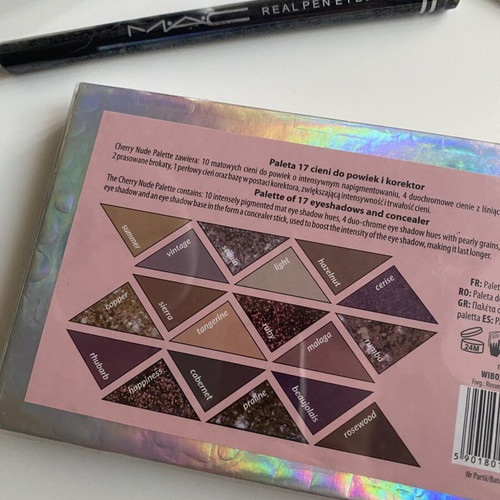 Makeup set with MAC, NYX, Beauty Line cosmetics, WIBO palette new