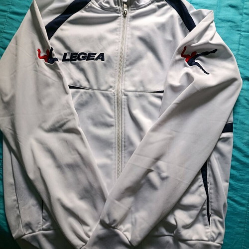Legea white sports jacket XL like new