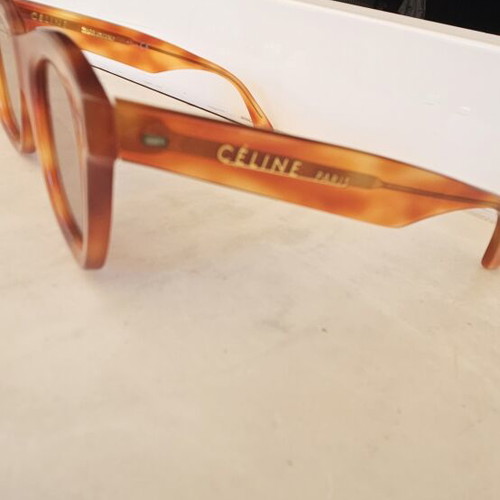 Celine women's sunglasses like new, orange