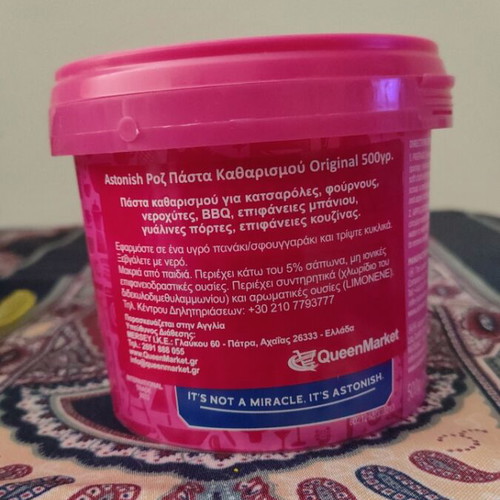 Astonish The Original Cleaning Paste 500g new, pink