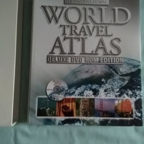 Insight Deluxe World Travel Atlas travel map used
