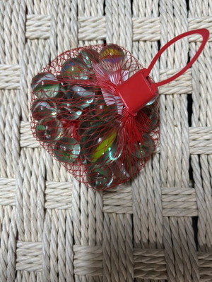 Bag of marbles new, about 20 in each bag