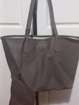 Τσάντα Michael Kors ώμου μεταχειρισμένη, καφέ με μικρό τσαντάκι
