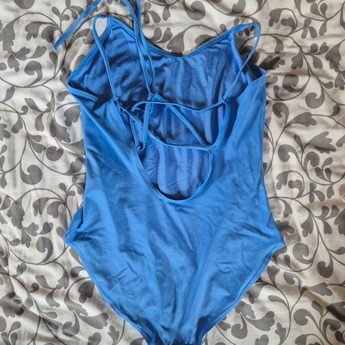 One-piece blue swimsuit size M new