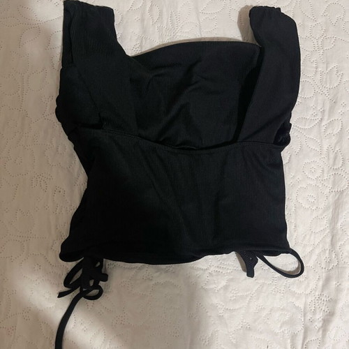 Elastic skirt and top set new, one size