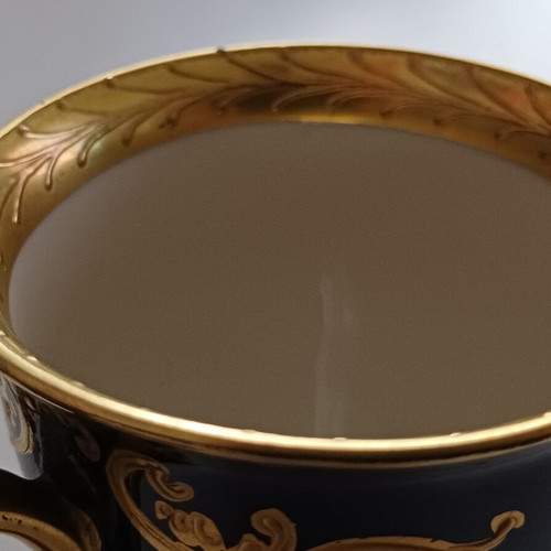 Vintage Bavaria Waldershof porcelain cup and saucer set like new