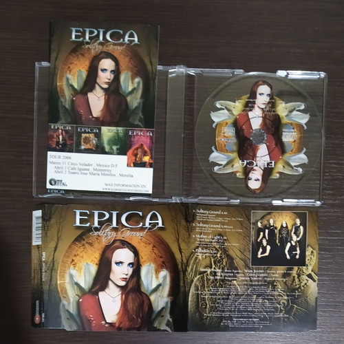 Epica - Solitary Ground CD single Transmission Records TMS-051 limited edition used