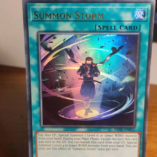 Summon Storm Yu-Gi-Oh! card BROL