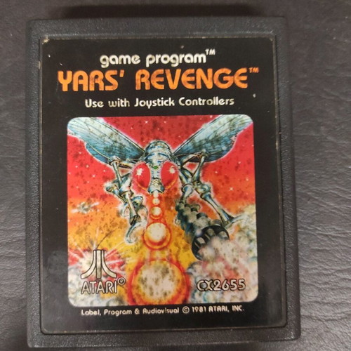 Atari Yars' Revenge video game like new