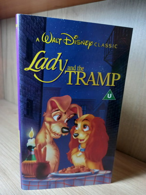 Lady and the Tramp VHS like new, no subtitles
