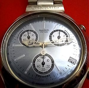 Swatch chronograph ανδρικό ρολόι