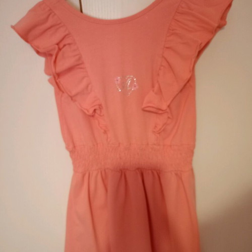 Alouette pink dress for girl 5-6 years like new, cool with open back