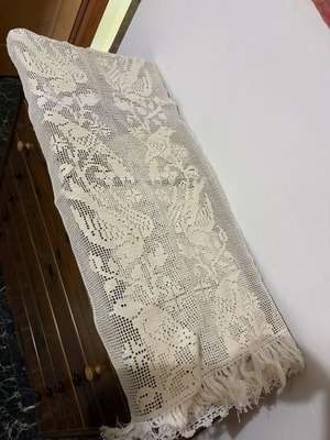 Handmade embroidery used, set of 7 pieces