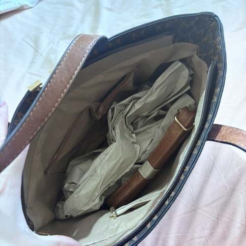 Brown shoulder bag, new