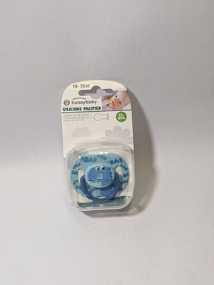 Silicone pacifier 18-36M honeybaby new