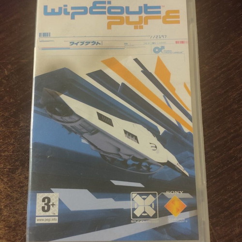 Wipeout Pure PSP game used, racing
