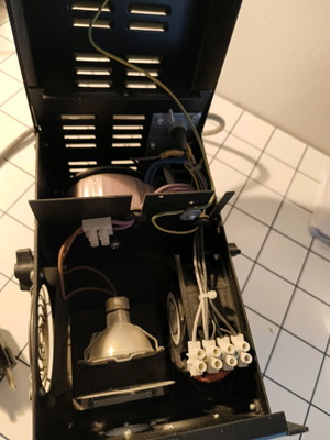 Stage projector used, functional