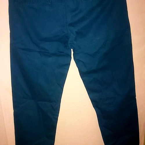 Bitsiani men's pants dark blue like new with stain