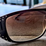 Vogue sunglasses like new, brown
