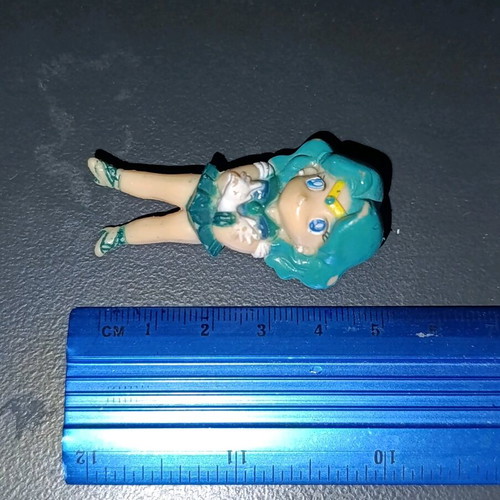 Sailor Neptune small plastic figure used from Sailor Moon