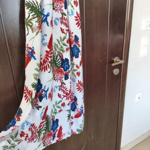 J.Stars floral maxi dress used, viscose, size S/M