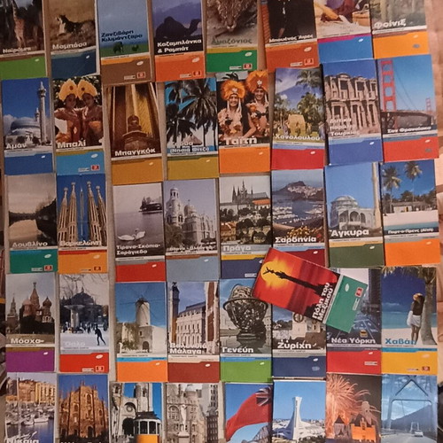 Lonely Planet travel guides collection, 41 books, like new