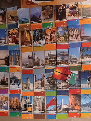 Lonely Planet travel guides collection, 41 books, like new