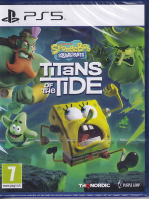 SpongeBob SquarePants: Titans of the Tide PlayStation 5 new