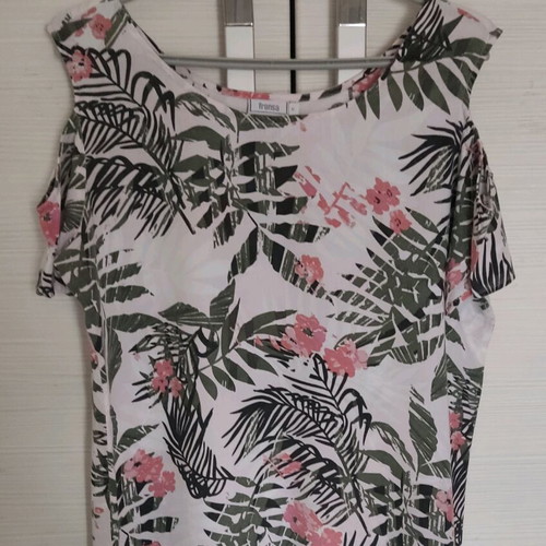 Fransa summer blouse like new, multicolor, sizes M and L