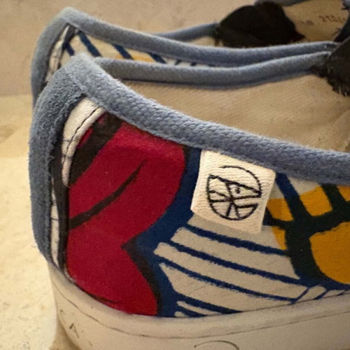 Panafrica women's shoes like new, multicolor, size 38
