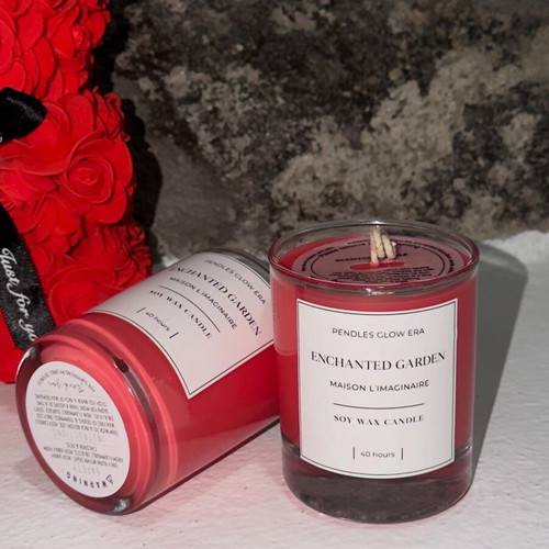 Enchanted Garden Soy Wax Candle Maison L’Imaginaire new