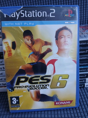 Pes 6 Pro Evolution Soccer за PlayStation 2 употребяван