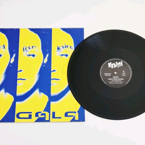 GALA Freed From Desire 12" maxi single vinyl like new